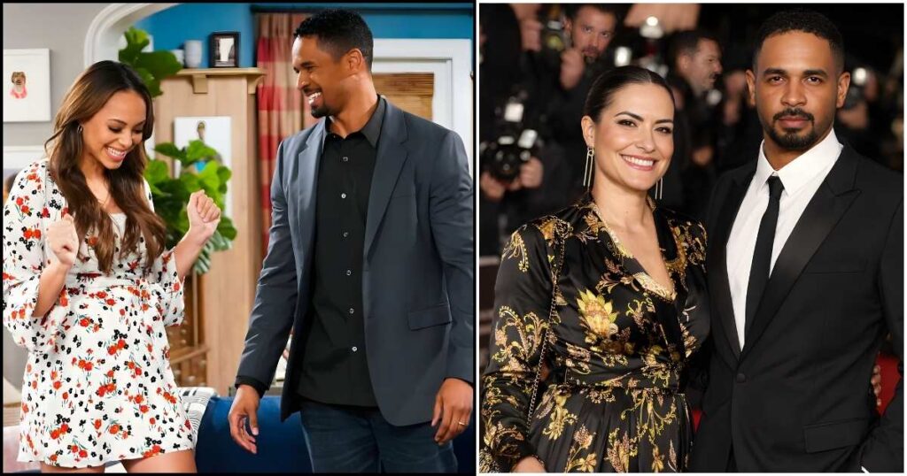 Samara Saraiva Meeting Damon Wayans Jr.